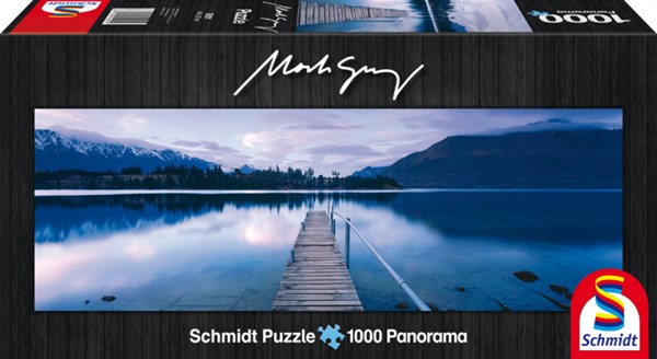 Schmidt Spiele (59291) - Mark Gray: "Lake Wakatipu, New Zealand" - 1000 piezas