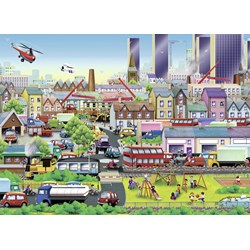 Ravensburger (09630) - "Busy Neighborhood" - 60 piezas