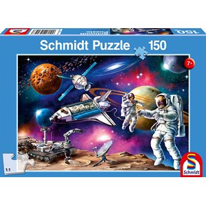 Schmidt Spiele (56156) - "Adventure in Space" - 150 piezas