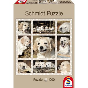 Schmidt Spiele (58155) - "Dog Kids" - 1000 piezas