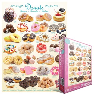 Eurographics (6000-0430) - "Donuts" - 1000 piezas