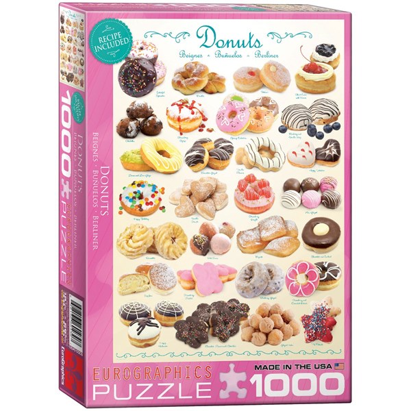 Eurographics (6000-0430) - "Donuts" - 1000 piezas