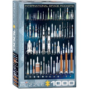 Eurographics (6000-1015) - "International Space Rockets" - 1000 piezas