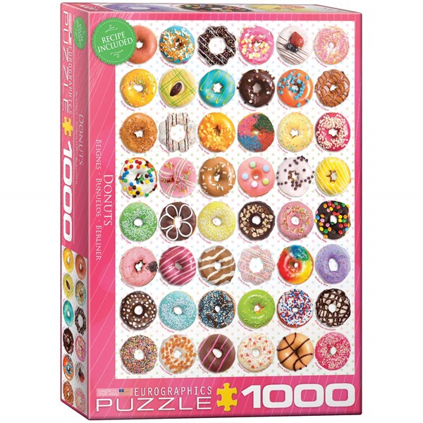 Eurographics (6000-0585) - "Donuts" - 1000 piezas