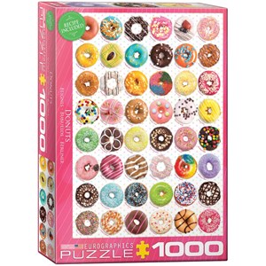 Eurographics (6000-0585) - "Donuts" - 1000 piezas