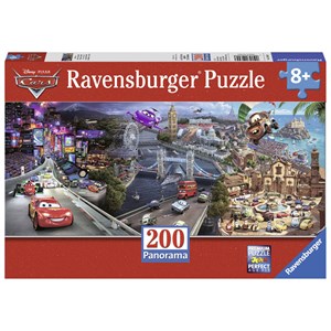 Ravensburger (12827) - "Cars 2" - 200 piezas