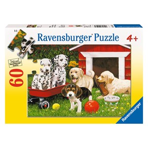 Ravensburger (09526) - "Puppy Party" - 60 piezas