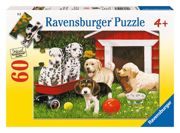 Ravensburger (09526) - "Puppy Party" - 60 piezas