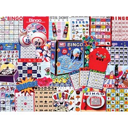 White Mountain (1087PZ) - Charlie Girard: "Bingo" - 1000 piezas