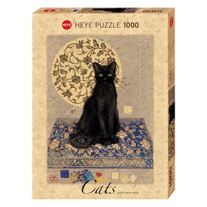 Heye (29719) - Jane Crowther: "Black Cat" - 1000 piezas
