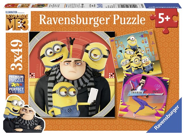 Ravensburger (08016) - "Minion Chaos" - 49 piezas
