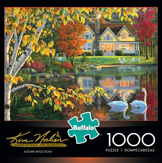 Buffalo Games (11605) - Kim Norlien: "Autumn Reflections" - 1000 piezas