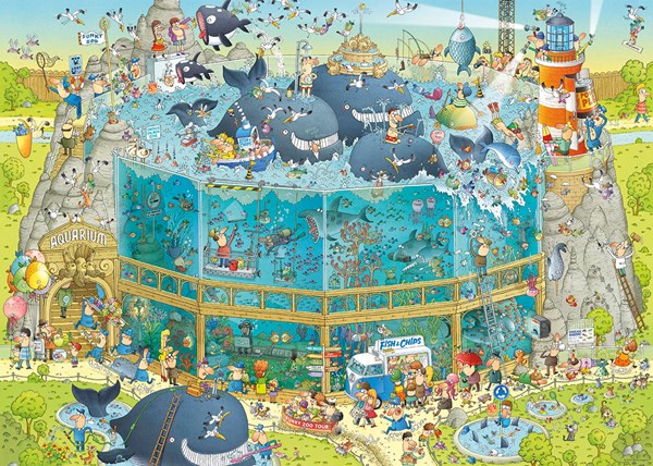 Heye (29777) - Marino Degano: "Ocean Habitat" - 1000 piezas