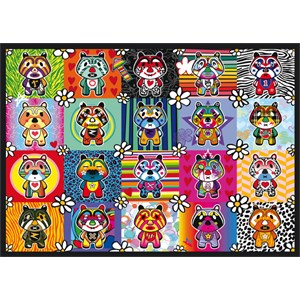 Schmidt Spiele (58215) - "Tantan & Momo" - 500 piezas