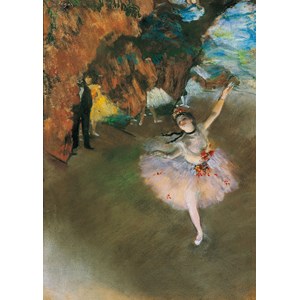 Clementoni (39379) - Edgar Degas: "L'etoile" - 1000 piezas