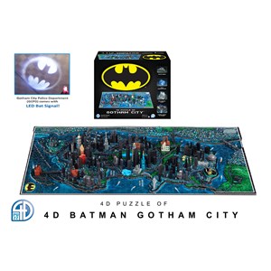 4D Cityscape (51104) - "4D Batman Gotham City" - 1000 piezas