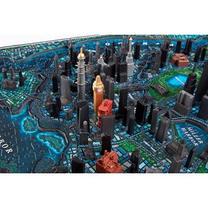 4D Cityscape (51104) - "4D Batman Gotham City" - 1000 piezas