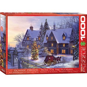 Eurographics (6000-0428) - Dominic Davison: "Home for the Holidays" - 1000 piezas