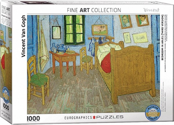 Eurographics (6000-0838) - Vincent van Gogh: "Bedroom in Arles" - 1000 piezas