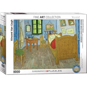 Eurographics (6000-0838) - Vincent van Gogh: "Bedroom in Arles" - 1000 piezas