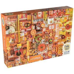 Cobble Hill (51862) - Shelley Davies: "Orange" - 1000 piezas
