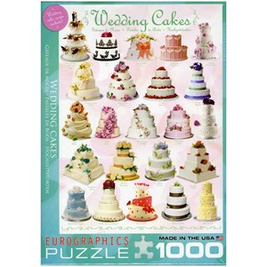 Eurographics (6000-0434) - "Wedding Cakes" - 1000 piezas
