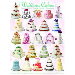 Eurographics (6000-0434) - "Wedding Cakes" - 1000 piezas