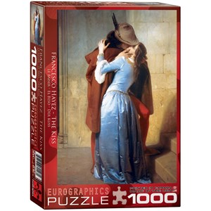 Eurographics (6000-0148) - Francesco Hayez: "The Kiss" - 1000 piezas