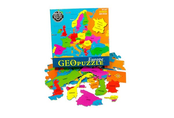 Geo Toys (GEO 101) - "Europe" - 58 piezas