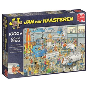Jumbo (19050) - Jan van Haasteren: "Technical Highlights" - 1000 piezas