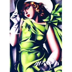 Eurographics (6000-1058) - Tamara de Lempicka: "Young Girl in Green" - 1000 piezas