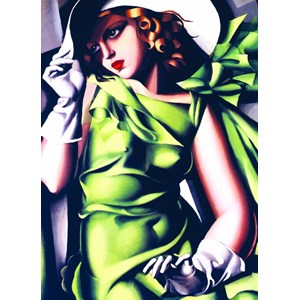Eurographics (6000-1058) - Tamara de Lempicka: "Young Girl in Green" - 1000 piezas