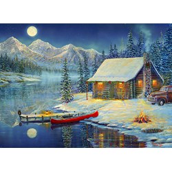 Eurographics (6000-0608) - Sam Timm: "Cozy Christmas" - 1000 piezas