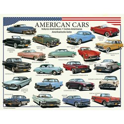 Eurographics (8104-3870) - "American Cars of the 50s" - 100 piezas