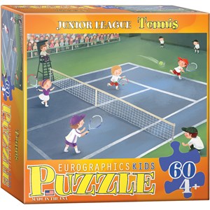 Eurographics (6060-0496) - "Junior League Tennis" - 60 piezas