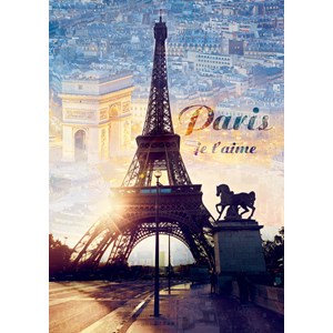 Trefl (103946) - "Paris at Dawn" - 1000 piezas