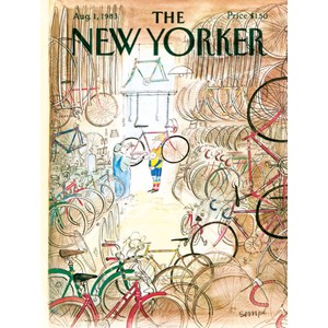 New York Puzzle Co (NPZNY1706) - "Bicycle Shop" - 1000 piezas