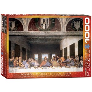 Eurographics (6000-1320) - Leonardo Da Vinci: "The Last Supper" - 1000 piezas