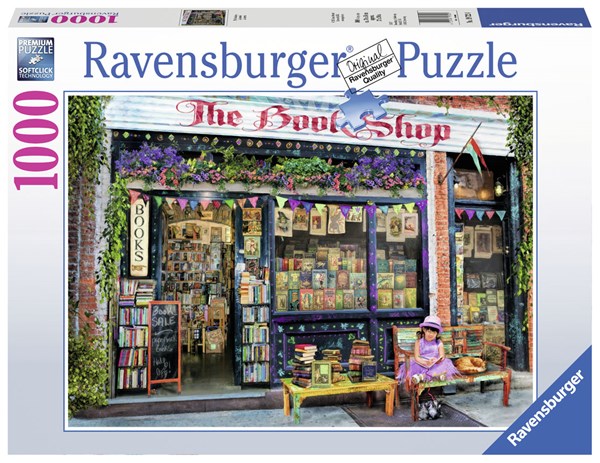 Ravensburger (19722) - "The Bookshop" - 1000 piezas