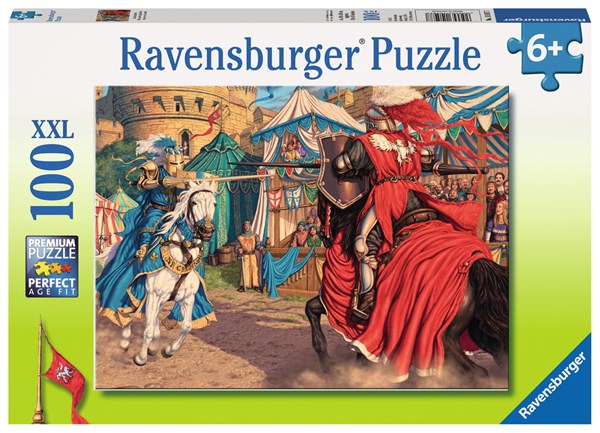 Ravensburger (10597) - "Exciting Joust" - 100 piezas