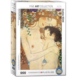 Eurographics (6000-2776) - Gustav Klimt: "Mother and Child" - 1000 piezas