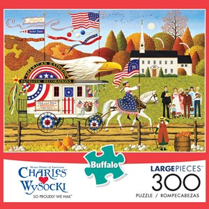 Buffalo Games (2627) - Charles Wysocki: "So Proudly We Hail" - 300 piezas