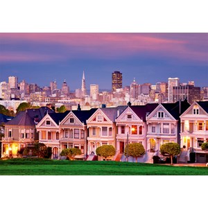 Educa (17119) - "Painted Ladies, San Francisco" - 1500 piezas