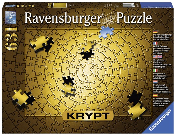 Ravensburger (15152) - "Krypt, Gold" - 600 piezas