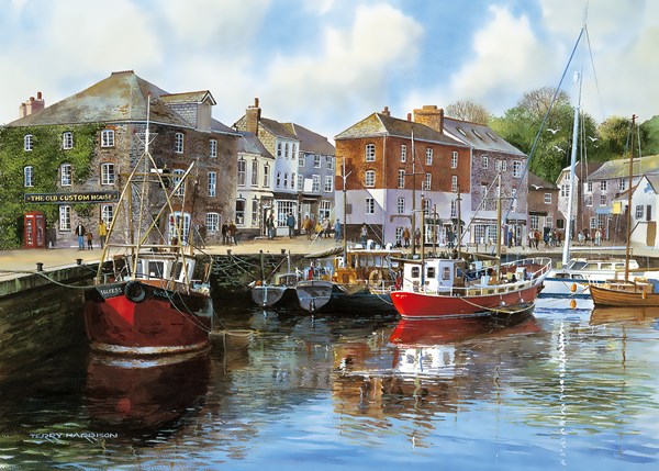Gibsons (G476) - Terry Harrison: "Padstow Harbour" - 1000 piezas