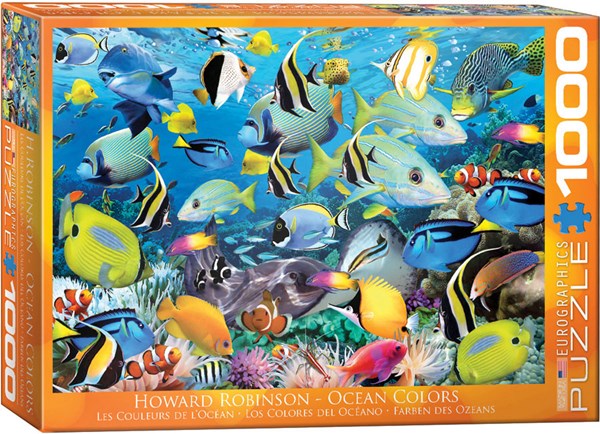 Eurographics (6000-0625) - Howard Robinson: "Ocean Colors" - 1000 piezas