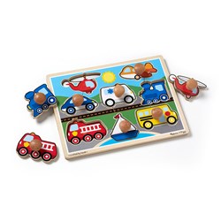 Melissa and Doug (8980) - "Vehicles" - 8 piezas