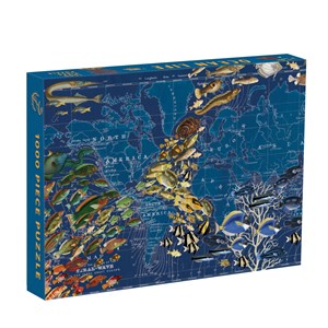 Chronicle Books / Galison - "Ocean Life" - 1000 piezas