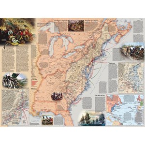 New York Puzzle Co (NPZNG1711) - "American Revolution" - 1000 piezas