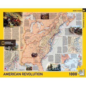 New York Puzzle Co (NPZNG1711) - "American Revolution" - 1000 piezas